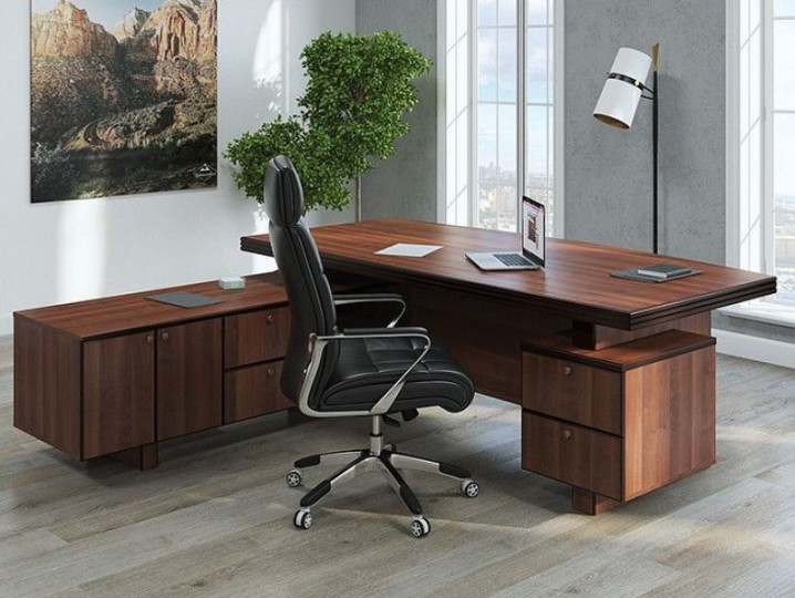 Мебель в кабинет руководителя на заказ – стильное и статусное наполнение пространства